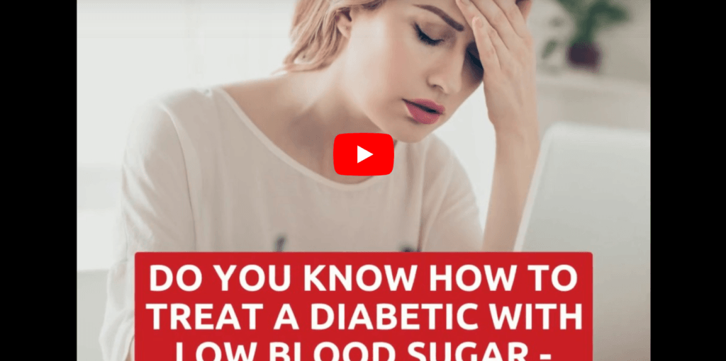 Hypoglycemia First Aid Video Still